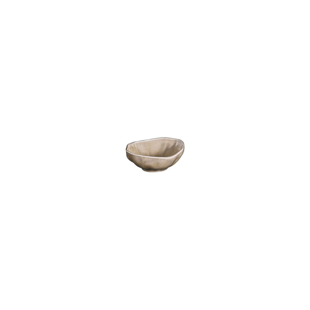 Turgla Clay 4Inch  x 3.5Inch  x h:0Inch  4 oz. Organic Terracotta Vitrified Bowl SKU: T-AFRCLA10KS-12