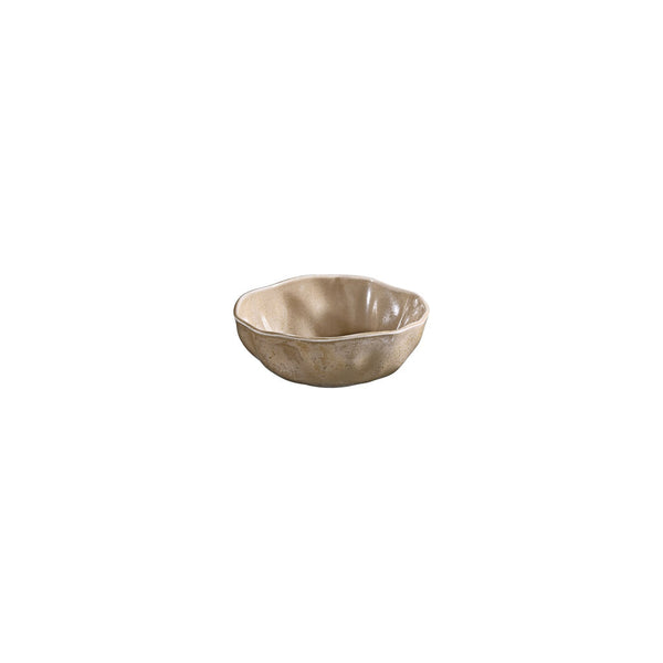 Turgla Clay 6.25Inch  x 6.25Inch  x h:0Inch  20 oz. Organic Terracotta Vitrified Bowl SKU: T-AFRCLA16KS-12