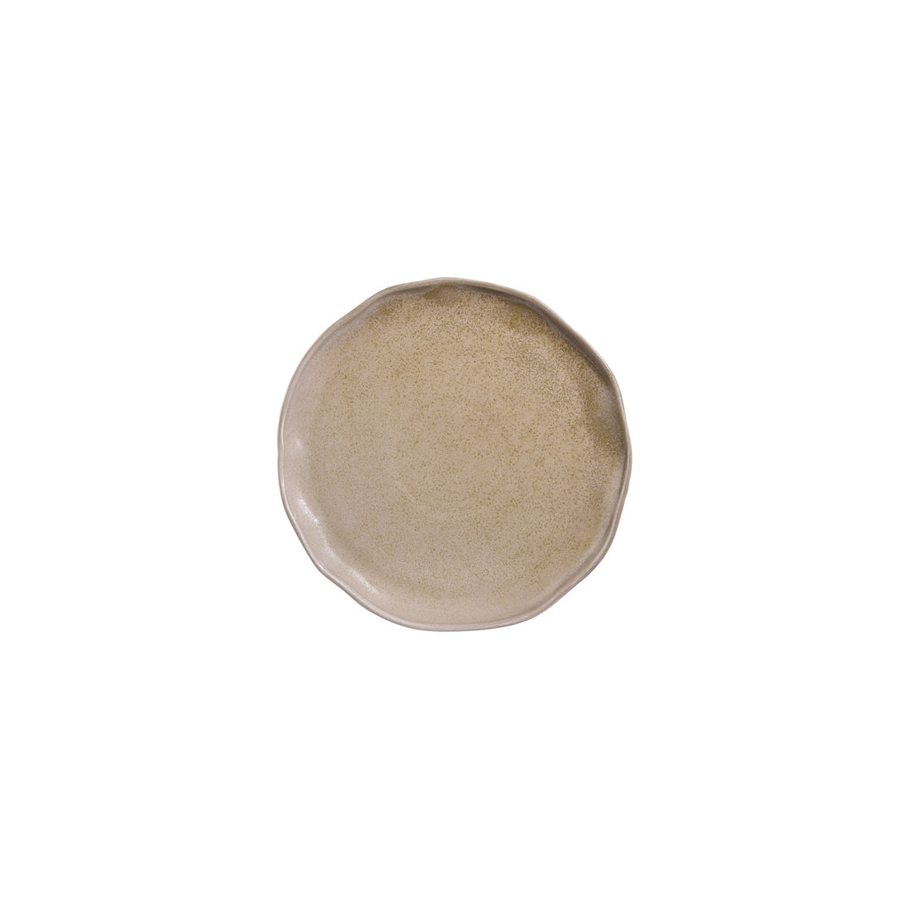 Turgla Clay 8.25Inch  x 8.25Inch  Organic Terracotta Vitrified Plate SKU: T-AFRCLA21DZ-12