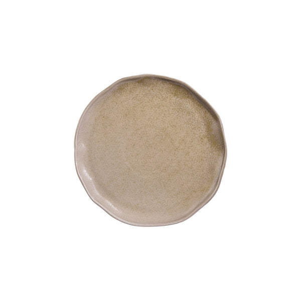 Turgla Clay 10.75Inch  x 10.75Inch  Organic Terracotta Vitrified Plate SKU: T-AFRCLA27DZ-6