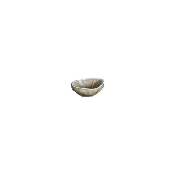 Turgla Moss 4Inch  x 3.5Inch  x h:0Inch  4 oz. Organic Green Vitrified Bowl SKU: T-AFRMOS10KS-12