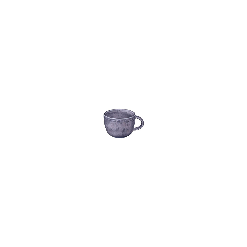 Turgla Viola 3.5Inch  x 3.5Inch  x h:0Inch  8 oz. Organic Purple Vitrified Cup SKU: T-AFRVIO01CF-12