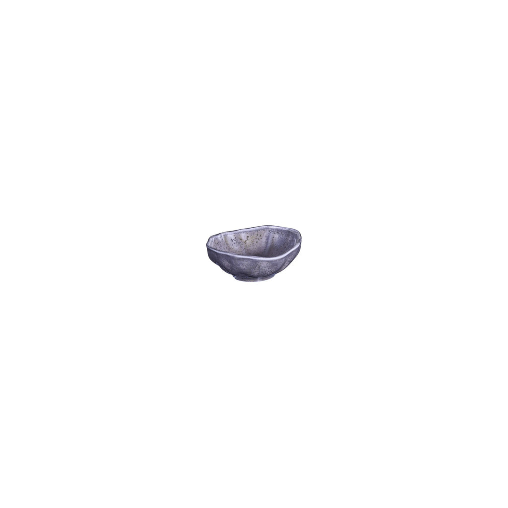 Turgla Viola 4Inch  x 3.5Inch  x h:0Inch  4 oz. Organic Purple Vitrified Bowl SKU: T-AFRVIO10KS-12