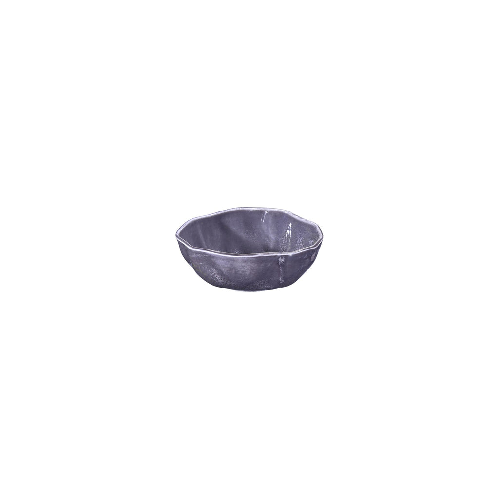 Turgla Viola 6.25Inch  x 6.25Inch  x h:0Inch  20 oz. Organic Purple Vitrified Bowl SKU: T-AFRVIO16KS-12