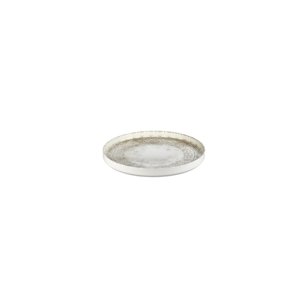 Turgla Antico dia.6.25Inch  Round Brown Vitrified Plate SKU: T-ANHL16RD-6
