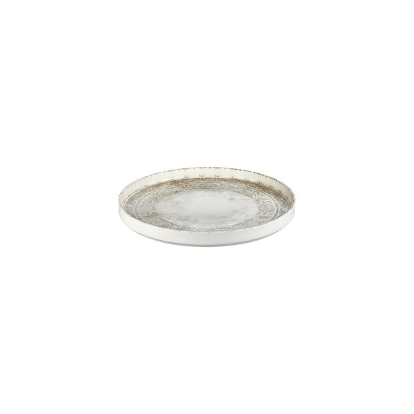 Turgla Antico dia.9Inch  Round Brown Vitrified Plate SKU: T-ANHL23RD-6