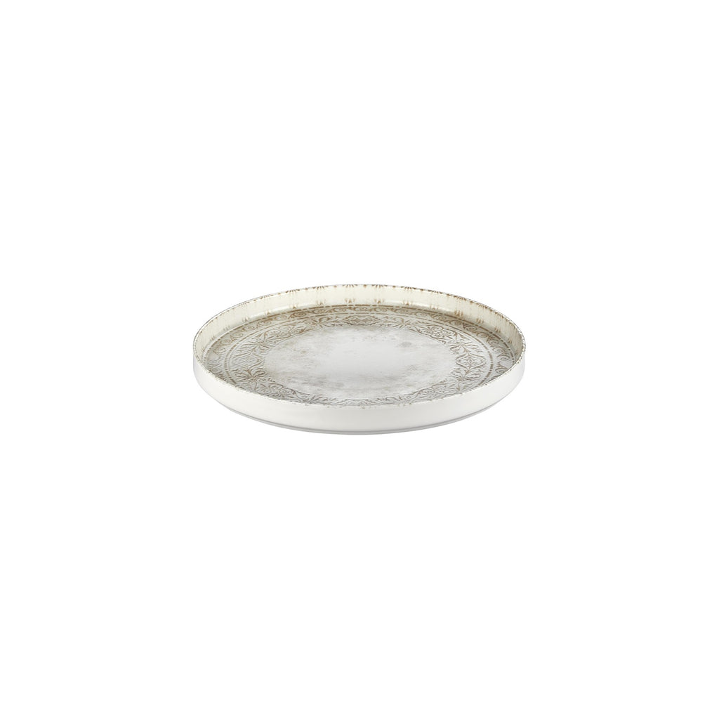 Turgla Antico dia.9.75Inch  Round Brown Vitrified Plate SKU: T-ANHL25RD-6