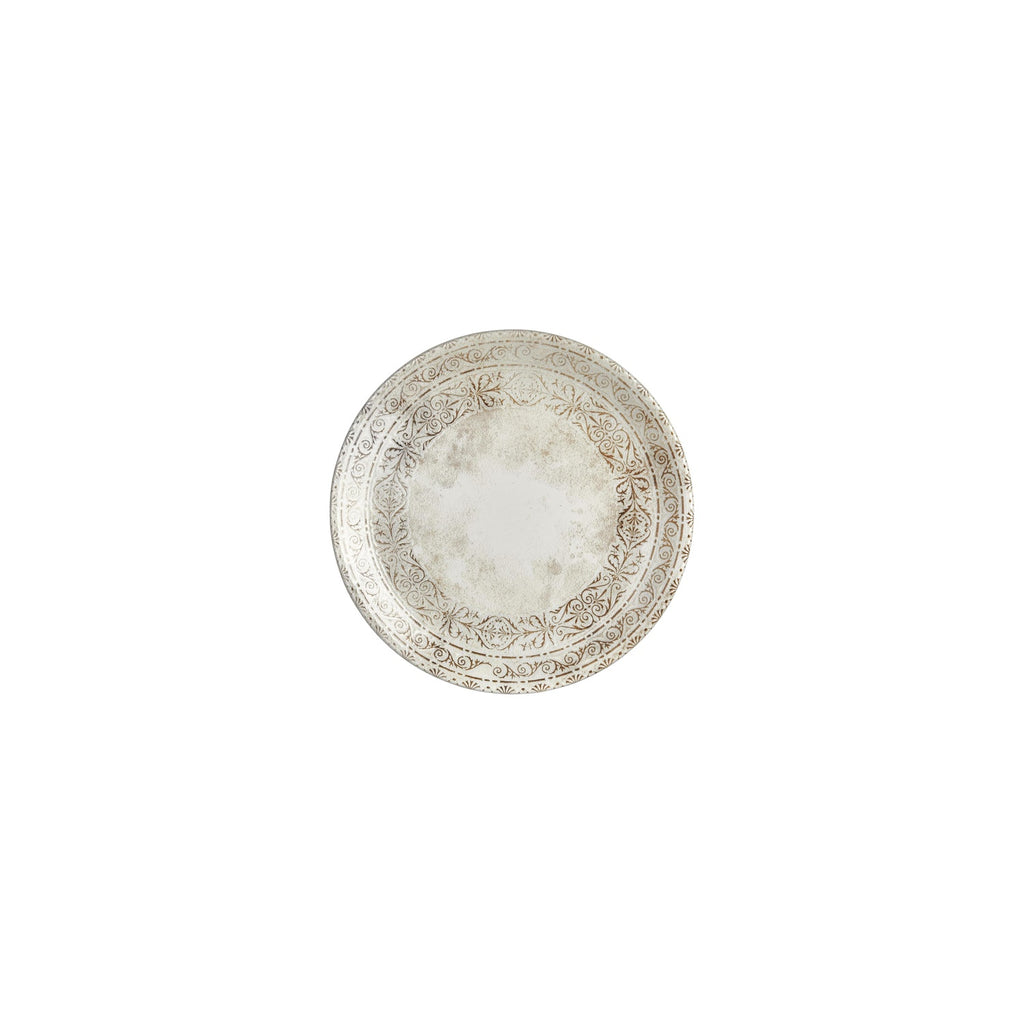 Turgla Antico dia.7.5Inch  Round Brown Vitrified Plate SKU: T-ANZT19DZ-12