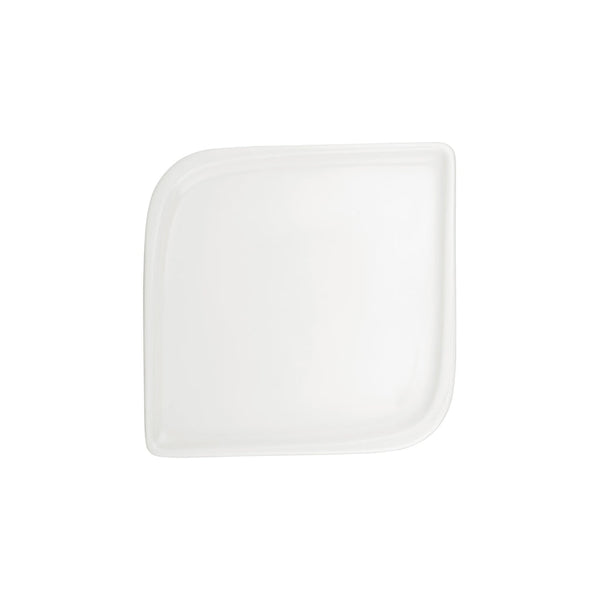 Turgla Gourmet 11Inch  x 11Inch  Square Warm White Vitrified Plate SKU: T-AR38KR-6