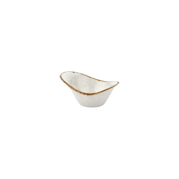Turgla Dust 4.25Inch  x 3.25Inch  x h:0Inch  2 oz. Organic Beige Vitrified Bowl SKU: T-EFDSZT11OKS-24