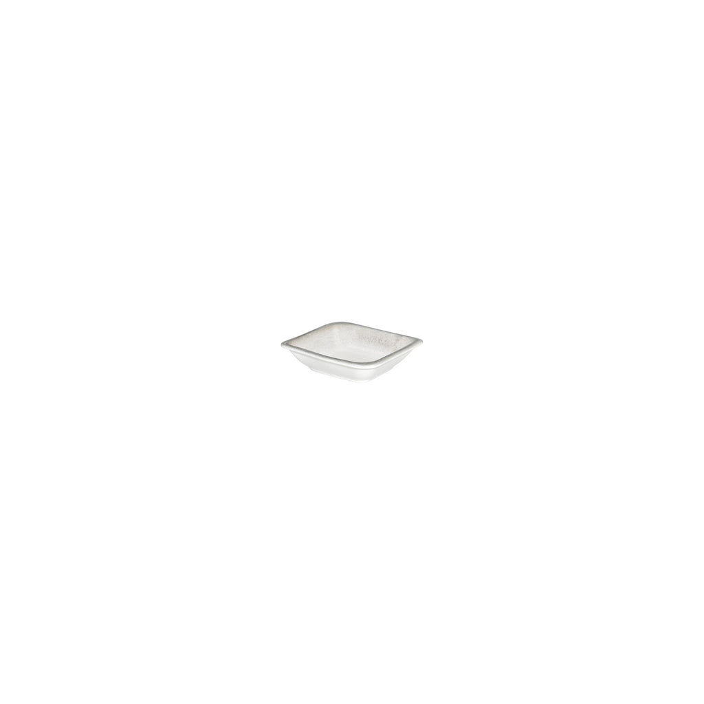 Turgla Ephyra 4.25Inch  x 4Inch  x h:0Inch  Square Gray Vitrified Bowl SKU: T-EPHAR15KS-24