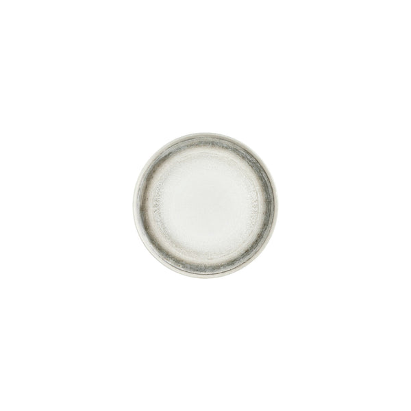 Turgla Ephyra dia.7.5Inch  Round Gray Vitrified Plate SKU: T-EPHZT19DZ-12
