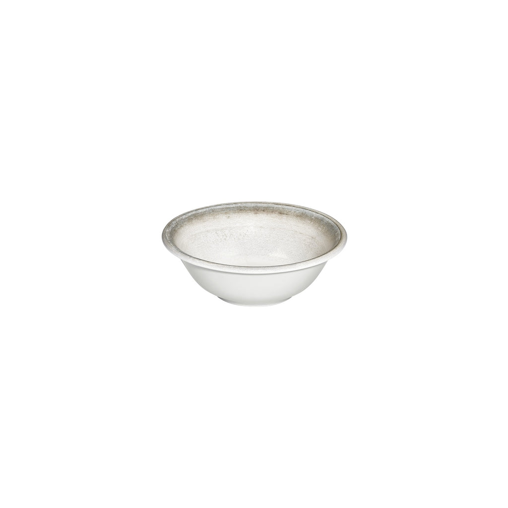 Turgla Ephyra dia.7.75Inch  h:2.75Inch  30 oz. Round Gray Vitrified Bowl SKU: T-EPHZT20KS-6