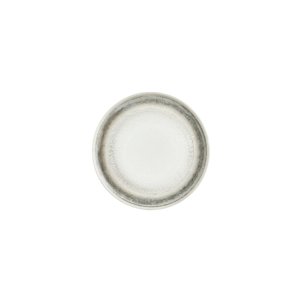 Turgla Ephyra dia.8.25Inch  Round Gray Vitrified Plate SKU: T-EPHZT21DZ-12