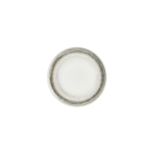 Turgla Ephyra dia.8.25Inch  Round Gray Vitrified Plate SKU: T-EPHZT21DZ-12
