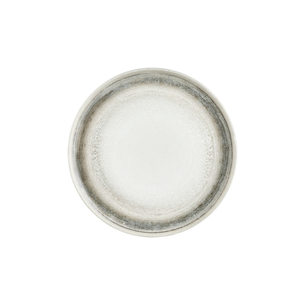 Turgla Ephyra dia.11.75Inch  Round Gray Vitrified Plate SKU: T-EPHZT30DZ-6