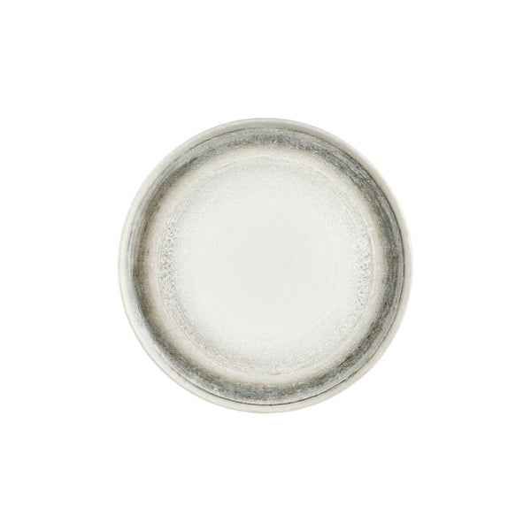 Turgla Ephyra dia.11.75Inch  Round Gray Vitrified Plate SKU: T-EPHZT30DZ-6