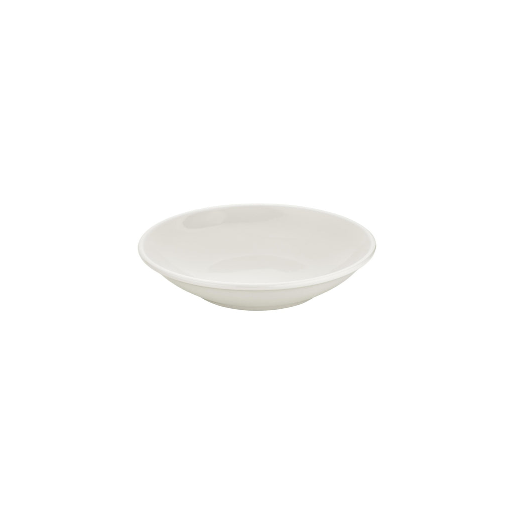Turgla Gourmet dia.9.75Inch  h:2Inch  44 oz. Round Warm White Vitrified Deep Plate SKU: T-FL25CK-6