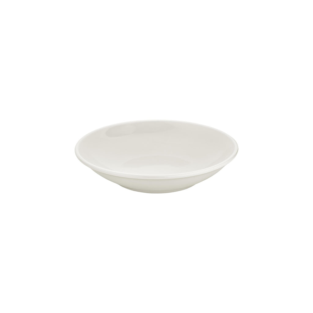 Turgla Gourmet dia.11Inch  h:0Inch  57 oz. Round Warm White Vitrified Deep Plate SKU: T-FL28CK-6