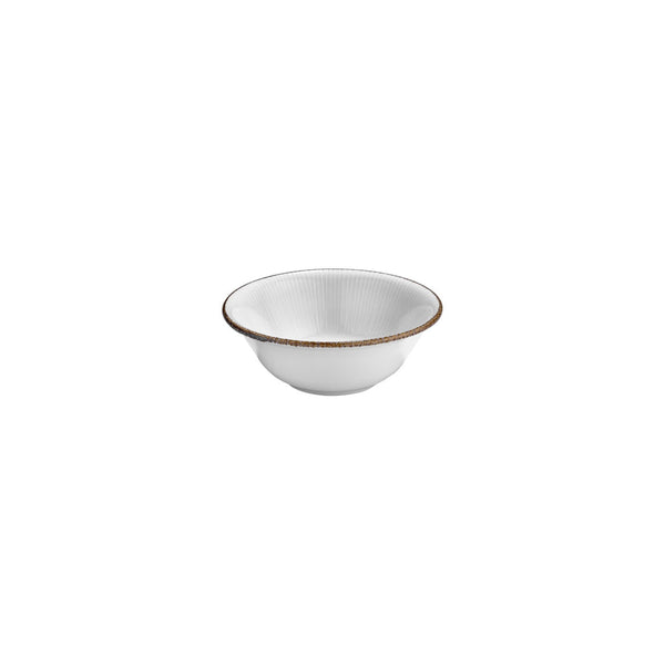 Turgla Grace dia.6.25Inch  h:2.25Inch  17 oz. Round Brown Vitrified Bowl SKU: T-GREZT16KS-12