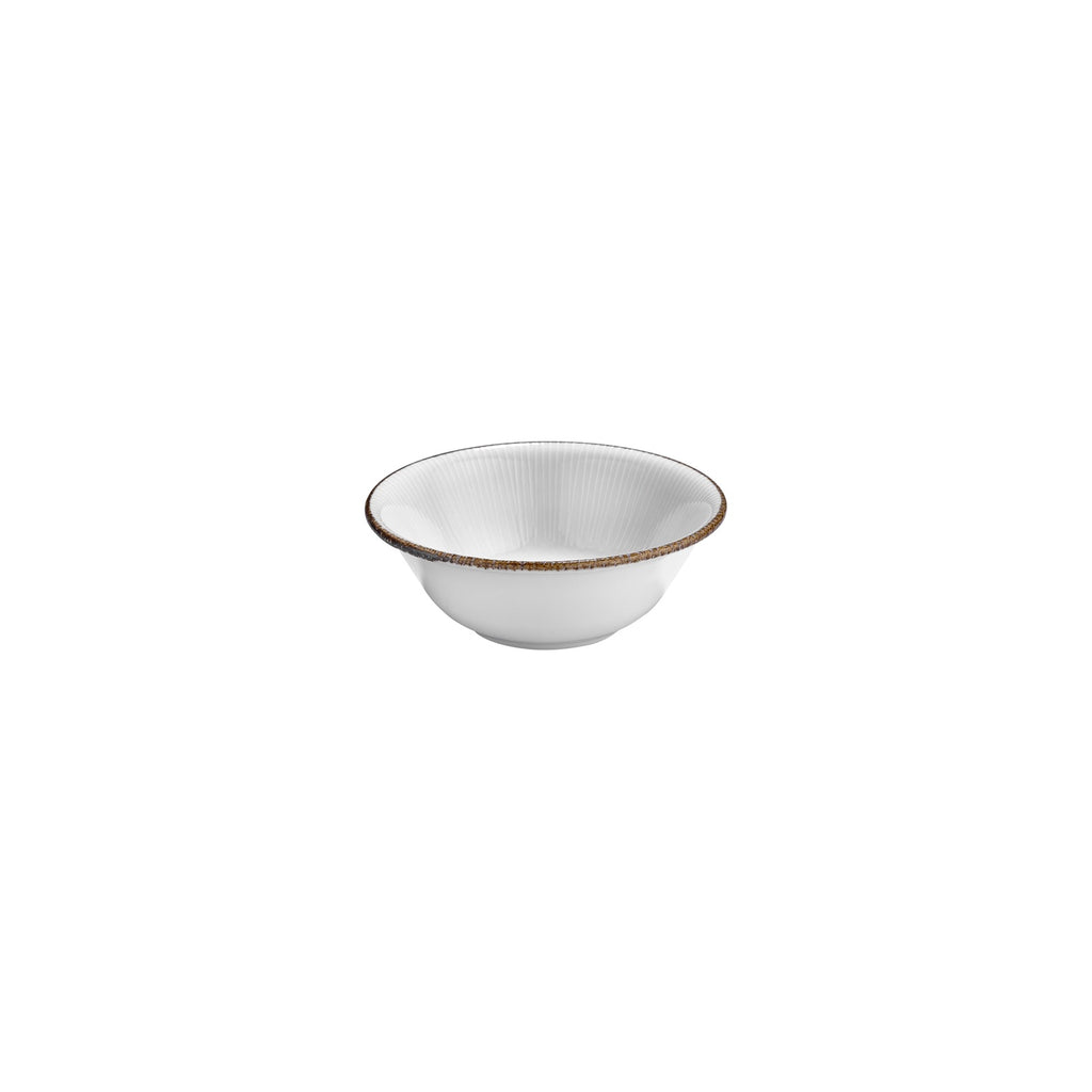 Turgla Grace dia.7Inch  h:2.5Inch  22 oz. Round Brown Vitrified Bowl SKU: T-GREZT18KS-12