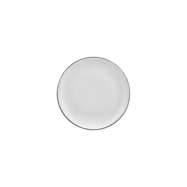 Turgla Grace dia.8.25Inch  Round Brown Vitrified Plate SKU: T-GREZT21DZ-12