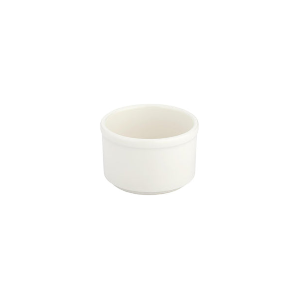Turgla Banquet dia.3.25Inch  h:0Inch  Round Warm White Vitrified Oven Dish SKU: T-GT01SF-12