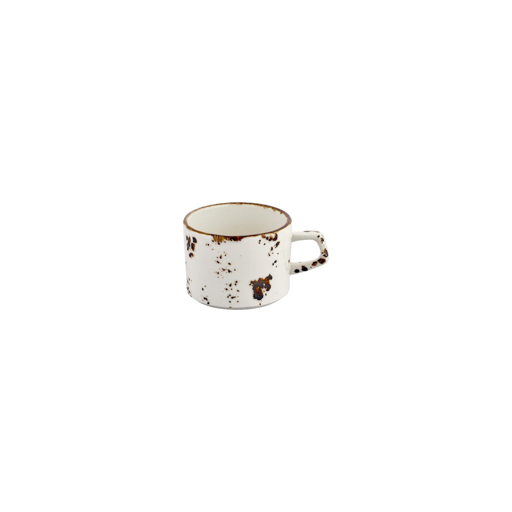 Turgla Harmony Elegance dia.3.25Inch  h:0Inch  6 oz. Round Brown Vitrified Cup SKU: T-HAELGT01CF-12
