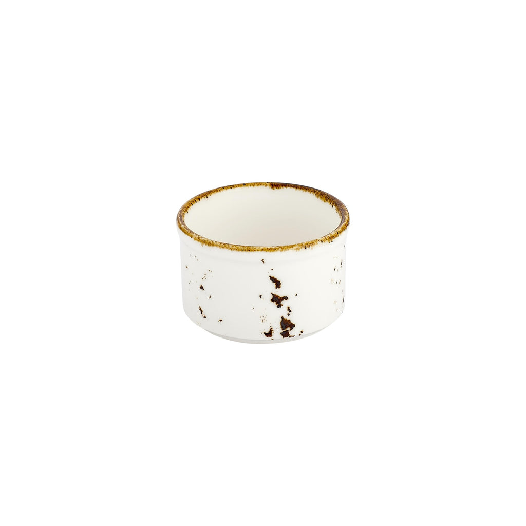 Turgla Harmony Elegance dia.3Inch  x 3Inch  x h:0Inch  Round Brown Vitrified Sugar Bowl SKU: T-HAELGT01SK-12
