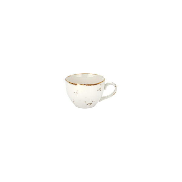 Turgla Harmony Elegance dia.4Inch  h:2.75Inch  7 oz. Round Brown Vitrified Cup SKU: T-HAELZT01CF-12