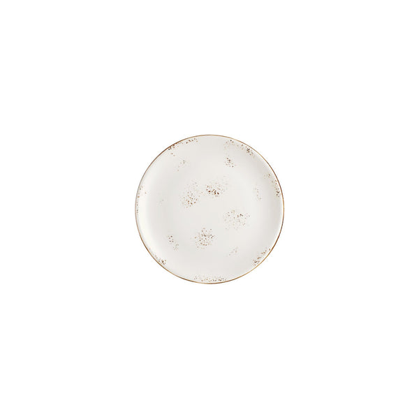 Turgla Harmony Elegance dia.7.5Inch  Round Brown Vitrified Plate SKU: T-HAELZT19DZ-12