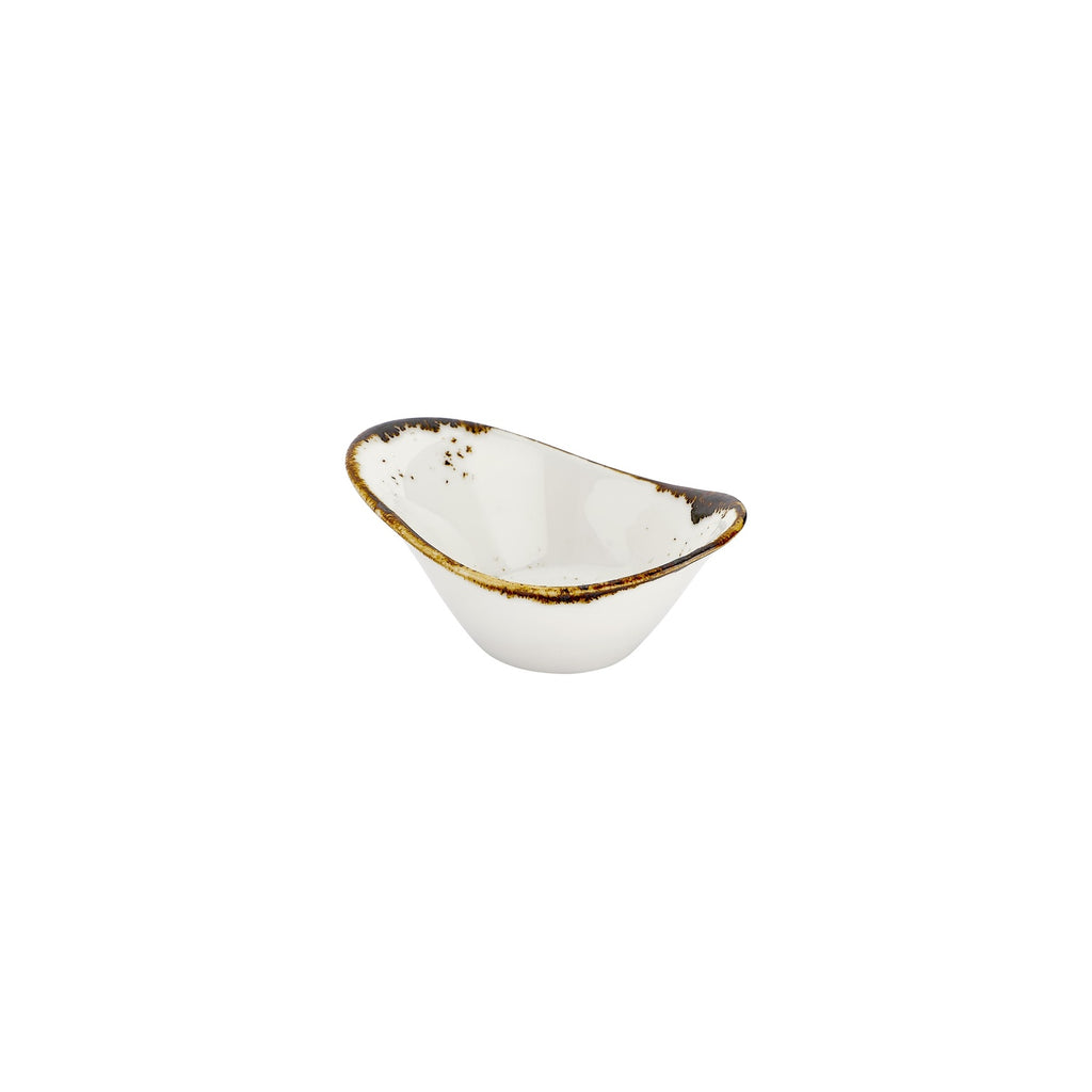 Turgla Harmony Elegance dia.7.75Inch  h:0Inch  17 oz. Round Brown Vitrified Bowl SKU: T-HAELZT20OKS-6