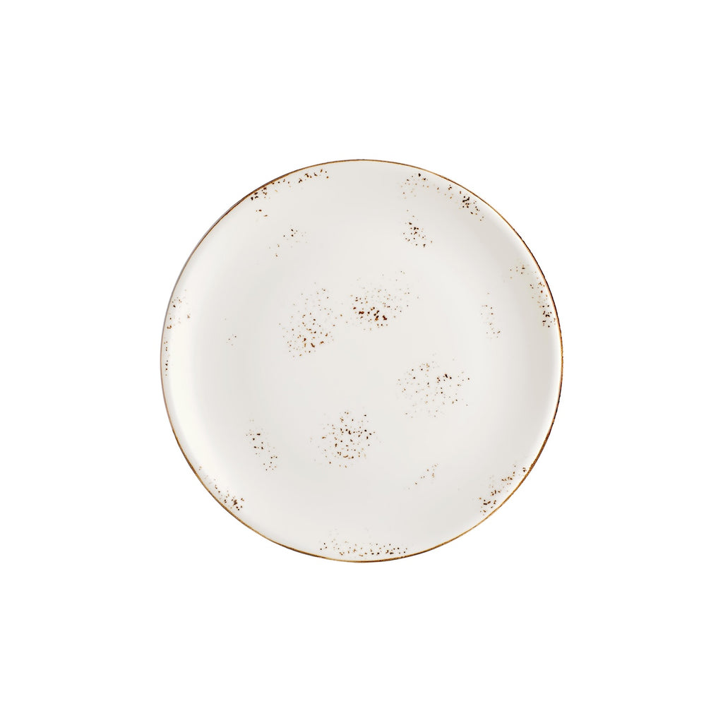 Turgla Harmony Elegance dia.11.75Inch  Round Brown Vitrified Plate SKU: T-HAELZT30DZ-6