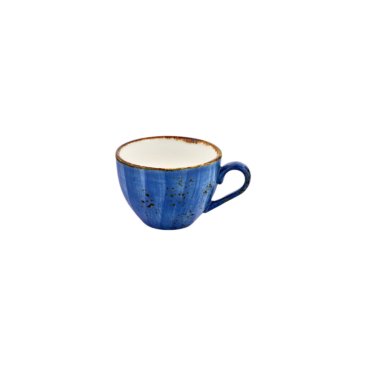Turgla Enigma dia.3.25" h:0" 7 oz. Round Blue Vitrified Cup SKU: T-HAENGT02CF-12
