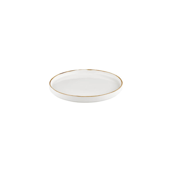 Turgla Gleam dia.9Inch  Round Brown Vitrified Plate SKU: T-HAGLHL23RD-6