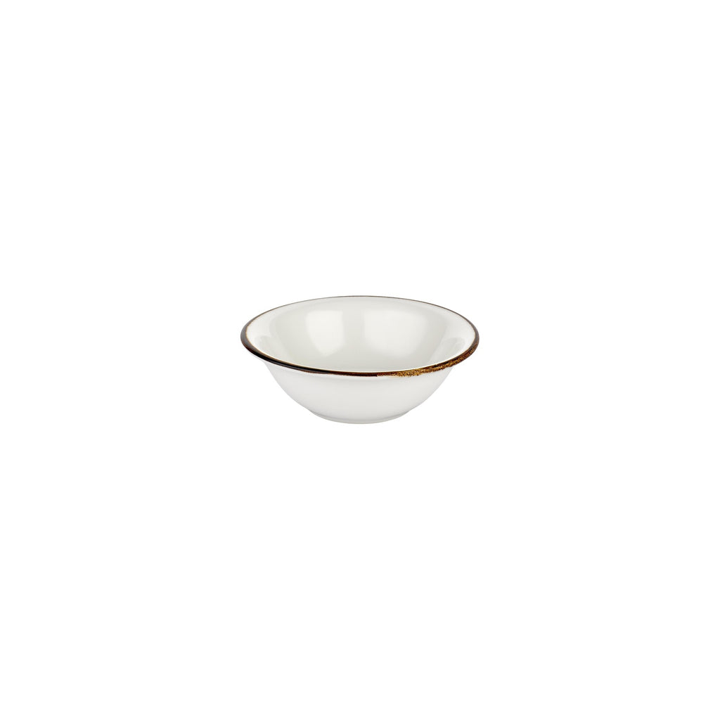 Turgla Gleam dia.6.25Inch  h:2.25Inch  17 oz. Round Brown Vitrified Bowl SKU: T-HAGLZT16KS-12