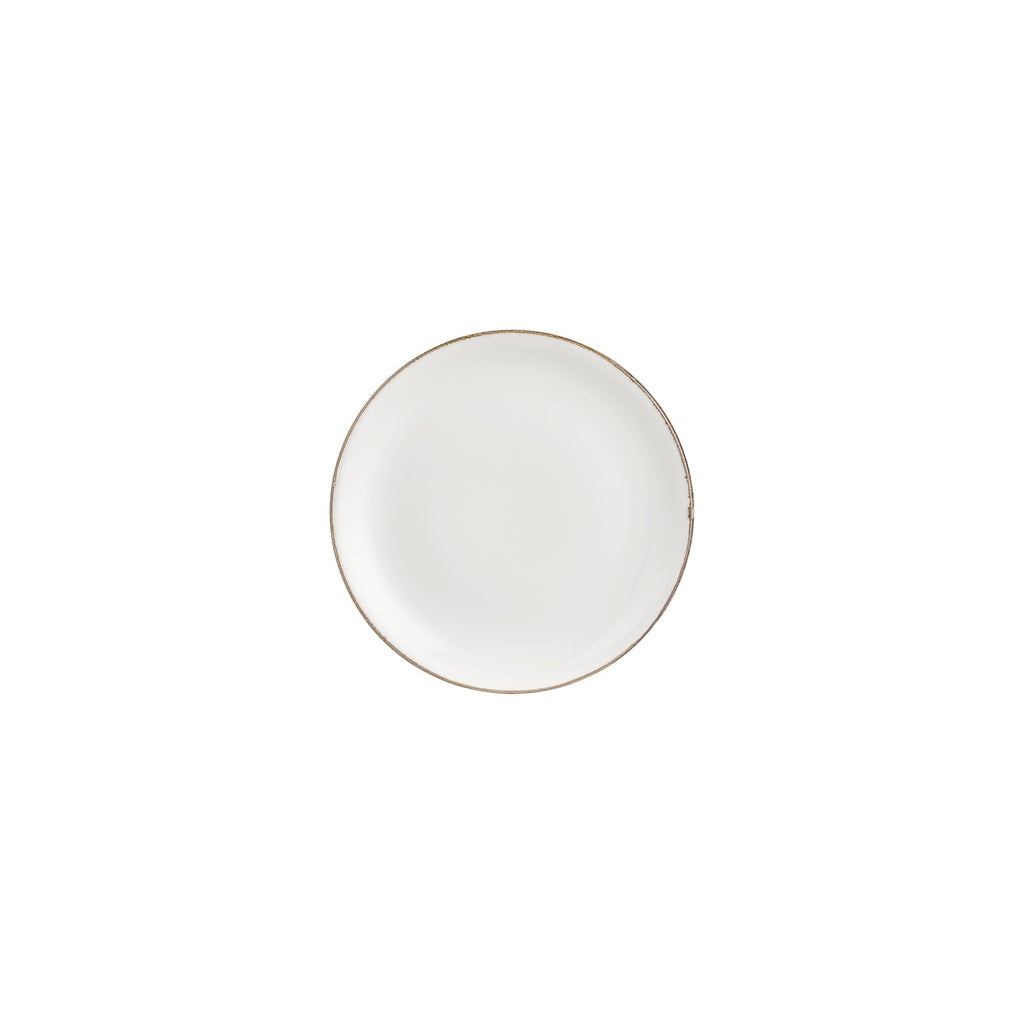 Turgla Gleam dia.7.5Inch  Round Brown Vitrified Plate SKU: T-HAGLZT19DZ-12