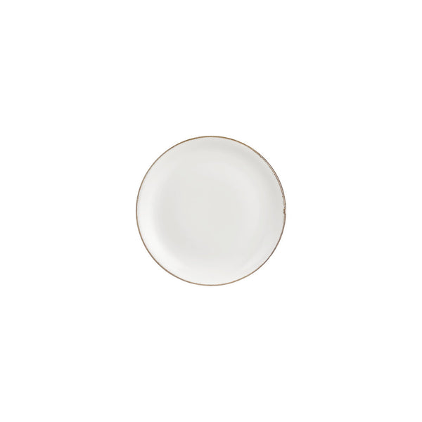 Turgla Gleam dia.7.5Inch  Round Brown Vitrified Plate SKU: T-HAGLZT19DZ-12