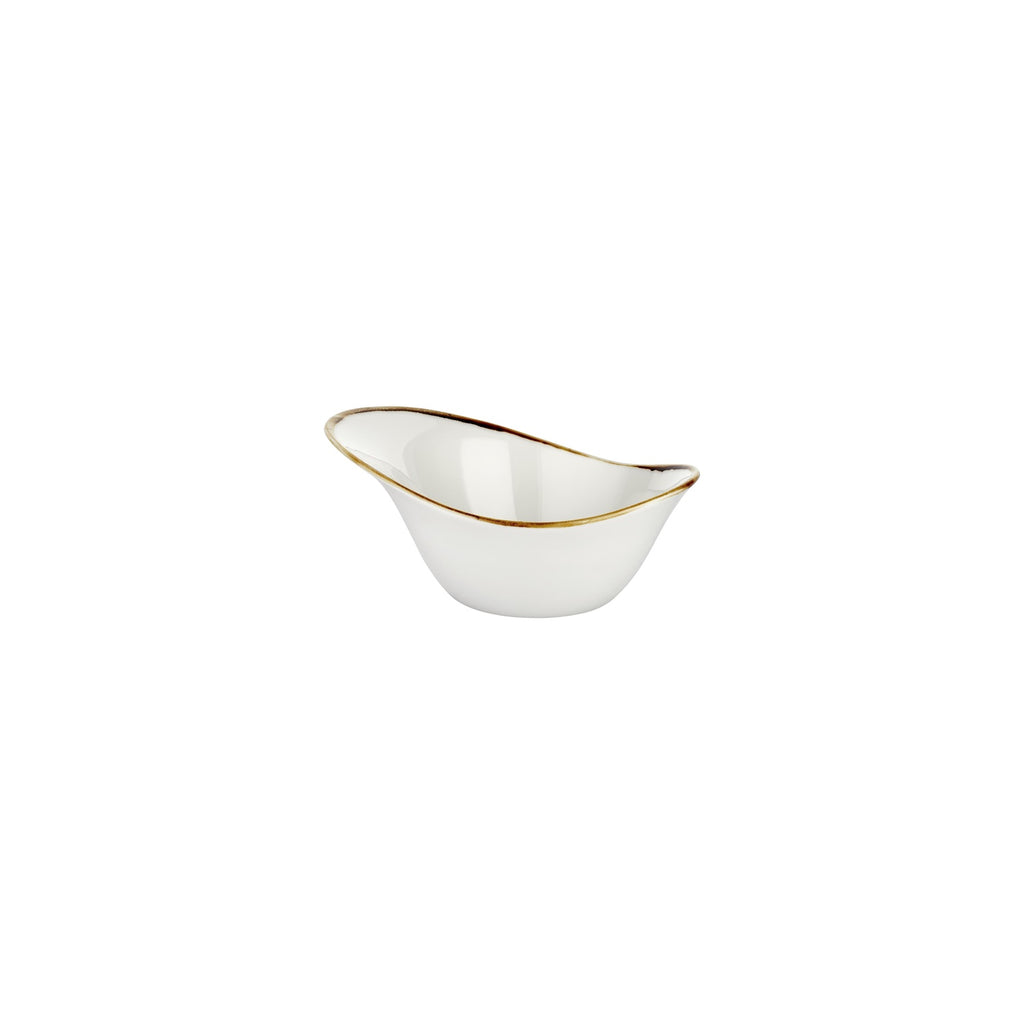 Turgla Gleam dia.7.75Inch  h:0Inch  17 oz. Round Brown Vitrified Bowl SKU: T-HAGLZT20OKS-6