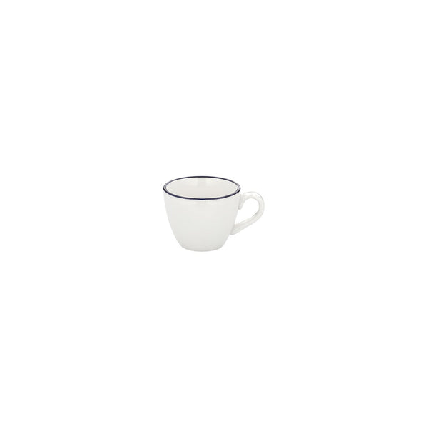 Turgla Edera dia.2.25Inch  h:2Inch  3 oz. Round Blue Vitrified Espresso Cup SKU: T-HAKBZT01KF-12