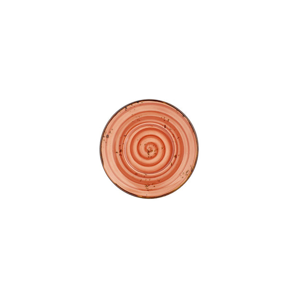Turgla Laterite dia.5.5Inch  Round Orange Vitrified Saucer SKU: T-HALTGT01CT-24