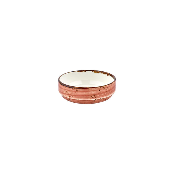 Turgla Laterite dia.4.75Inch  h:0Inch  12 oz. Round Orange Vitrified Bowl SKU: T-HALTGT12JO-12