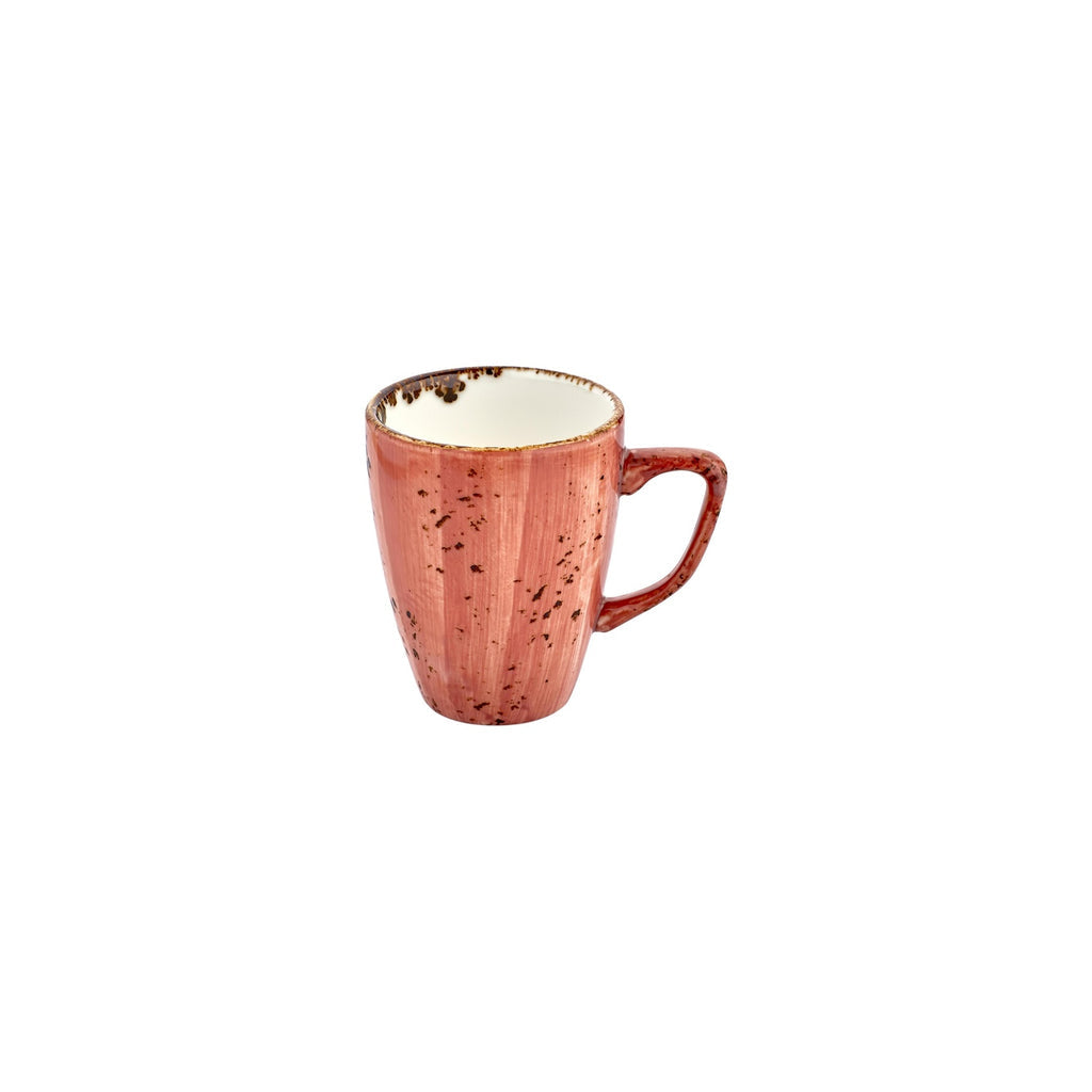 Turgla Laterite dia.3.25Inch  h:0Inch  10 oz. Round Orange Vitrified Mug SKU: T-HALTMUG03KNK-6