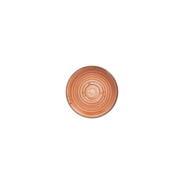 Turgla Laterite dia.4.75Inch  Round Orange Vitrified Saucer SKU: T-HALTZT01KT-24