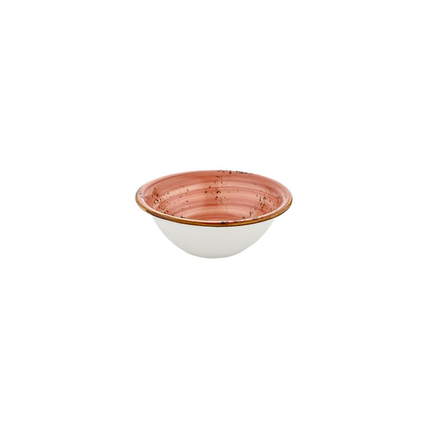 Turgla Laterite dia.7.75Inch  h:2.75Inch  30 oz. Round Orange Vitrified Bowl SKU: T-HALTZT20KS-6