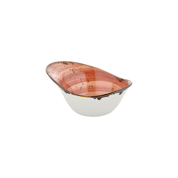 Turgla Laterite 10.25Inch  x 7.5Inch  x h:0Inch  42 oz. Organic Orange Vitrified Bowl SKU: T-HALTZT26OKS-6
