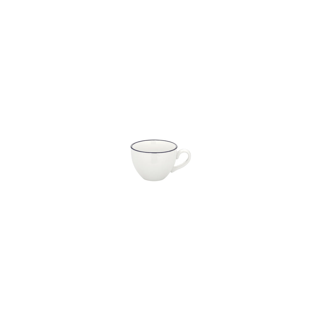 Turgla Kario dia.4Inch  h:2.75Inch  7 oz. Round Warm White Vitrified Cup SKU: T-HAMKBZT01CF-12