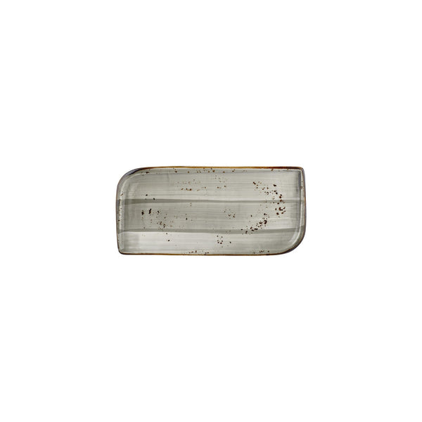 Turgla Supreme 9.5Inch  x 6Inch  Rectangular Gray Vitrified Plate SKU: T-HASPAR28DT-12