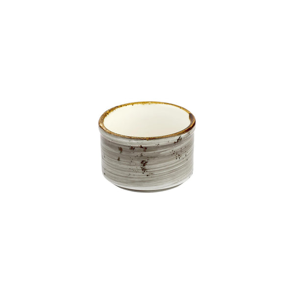 Turgla Supreme dia.3Inch  x 3Inch  x h:0Inch  Round Gray Vitrified Sugar Bowl SKU: T-HASPGT01SK-12