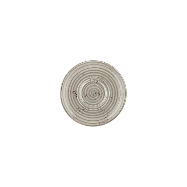 Turgla Supreme dia.7.5Inch  Round Gray Vitrified Saucer SKU: T-HASPZT19KNS-12